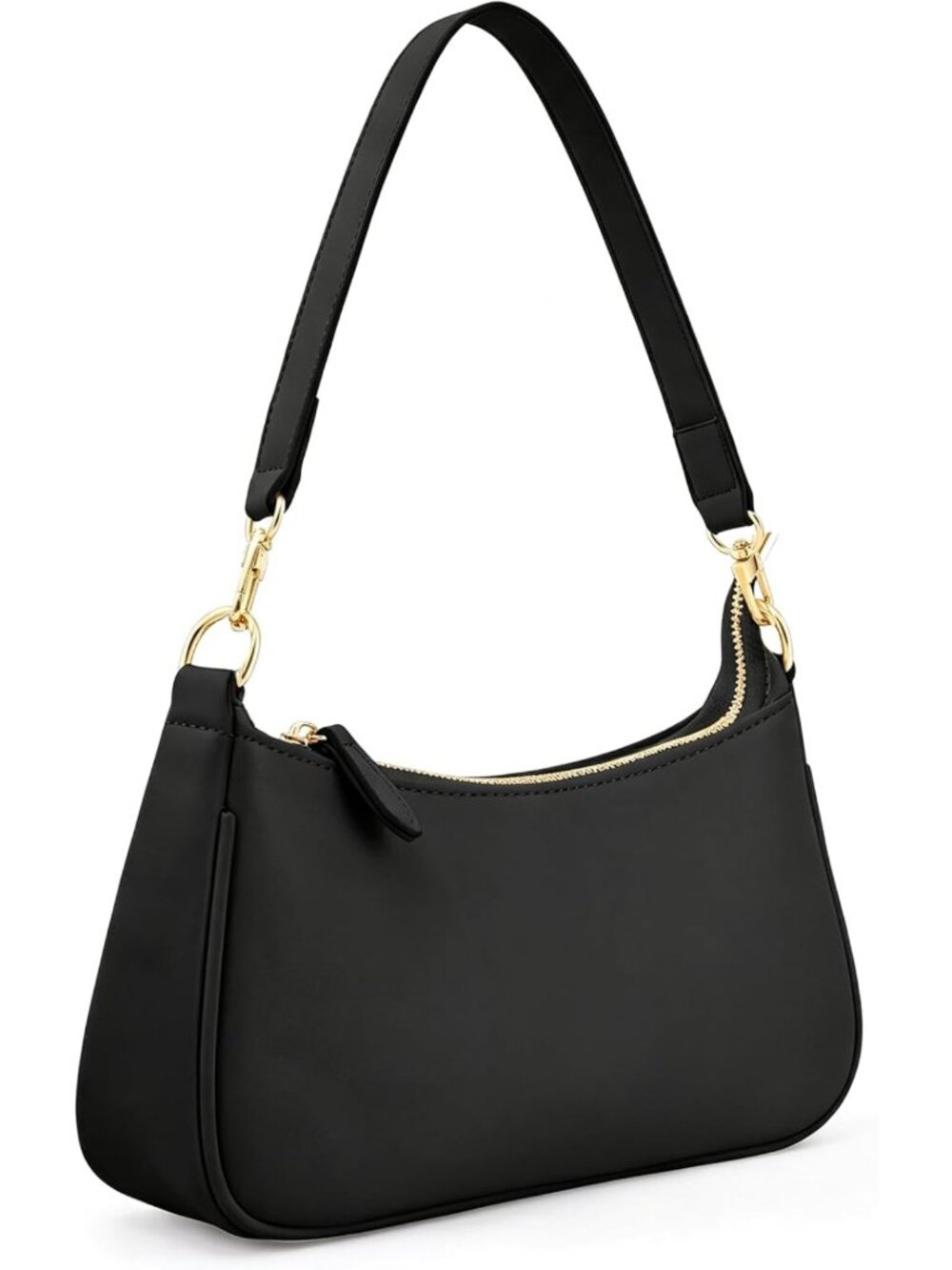 Cute Retro Small Leather Hobo Bag for Women | Versatile Shoulder & Handbag with